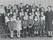 First Grade Class. Do you recognize any of these classmates?