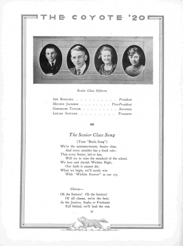 1920 Annual Page